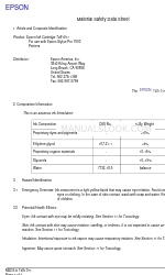 Epson T481011 Ficha de datos de seguridad