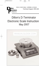 Dillon Precision Products D-Terminator Інструкція з експлуатації