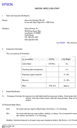 Epson T591100 Sicherheitsdatenblatt