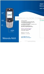 Motorola A835 User Instructions