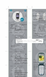 Motorola A840 - Cell Phone - CDMA2000 1X Short User Manual