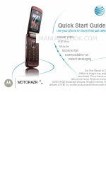 Motorola at&t MOTORAZR2 Snelstarthandleiding