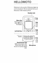 Motorola C168 Handbuch