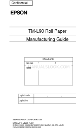 Epson TM-L90 series Manuel de fabrication