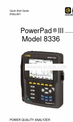 AEMC instruments Measure Up PowerPad III Manual de inicio rápido