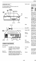 Epson ActionDesk 4000+ Specifiche tecniche