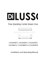 diLUSSO CSO28BBFS Посібник з монтажу та експлуатації