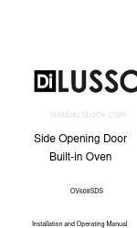 diLUSSO OV608SDS Manual de instalación y funcionamiento