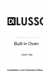 diLUSSO OV911TBL Посібник з монтажу та експлуатації