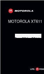 Motorola XT611 Manual