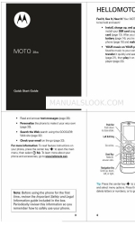 Motorola Z6w Quick Start Manual