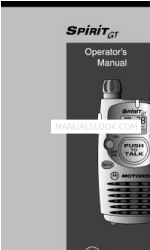 Motorola 6880906Z72-O Manuel de l'opérateur