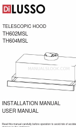 diLUSSO TH602MSL Руководство по установке и руководство пользователя