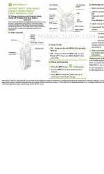 Motorola APX 2000 Cartão de referência rápida