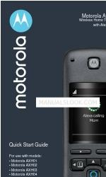 Motorola AX Series Skrócona instrukcja obsługi