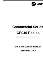 Motorola CP 140 Ausführliches Servicehandbuch