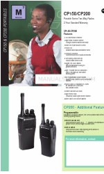 Motorola CP200 Especificaciones