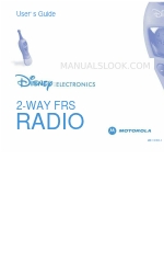 Motorola DISNEY 2-WAY FRS RADIO Manuel