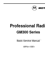 Motorola GM140 Grundlegendes Servicehandbuch