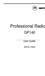 Motorola GP140 Series Manual do utilizador