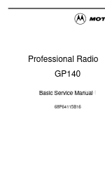 Motorola GP140 Series Manual de serviço básico