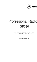 Motorola GP320 Series Manual del usuario