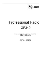 Motorola GP340 ATEX Manual del usuario