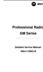 Motorola RADIUS GM300 Service Manual