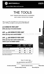 Motorola RDU2020 - RDX UHF - Radio Manuale d'uso