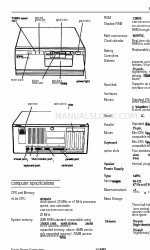 Epson Equity 320SX PLUS 제품 정보 매뉴얼