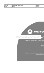 Motorola MBP28 Twin User Manual