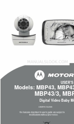 Motorola MBP432 사용자 설명서