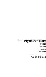 Epson Fiery Spark Professional 2.0 Руководство по быстрой установке