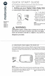 Motorola VM34 Manuel de démarrage rapide