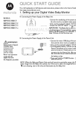 Motorola VM855 CONNECT Snelstarthandleiding