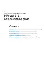 ABB InRouter 615 Handbuch für die Inbetriebnahme