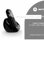 Motorola C601 Manual