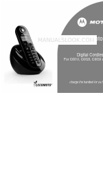 Motorola C601I User Manual