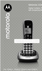 Motorola CD4011 Quick Start Manual