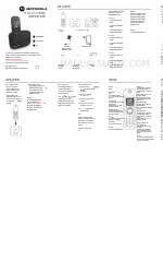 Motorola D1100 Series Manual de início rápido