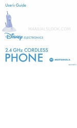 Motorola DISNEY CORDLESS PHONE-CLASSIC User Manual