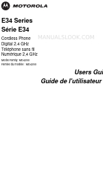 Motorola E34 Series Manuale d'uso