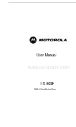 Motorola FX-805P Посібник користувача