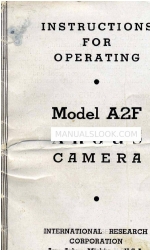 Argus A2F Instruções para o manual de instruções