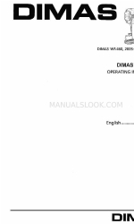 Dimas Dimas WS 460 Manual de Instruções