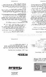 Argus DC-2185 Manuel de démarrage rapide