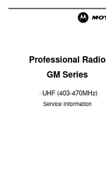 Motorola GM160 Service Information