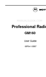 Motorola GM160 User Manual