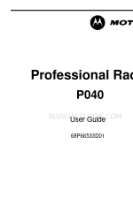 Motorola P040 User Manual