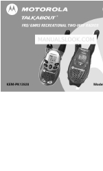 Motorola TALKABOUT T5500 Gebruikershandleiding